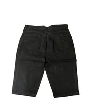 Load image into Gallery viewer, ♠️ Black Ace Ripped Jean Shorts
